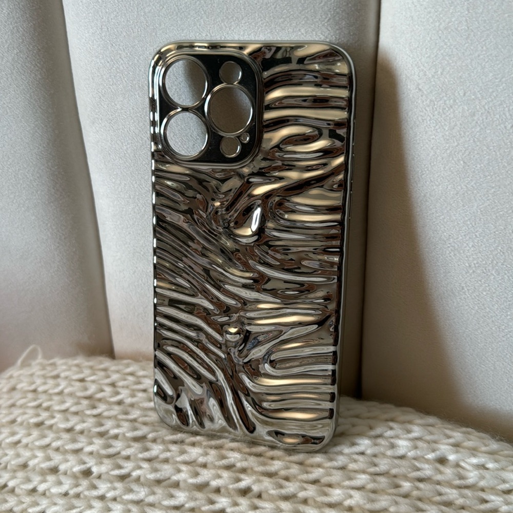Silver iPhone 14 Pro Max Case